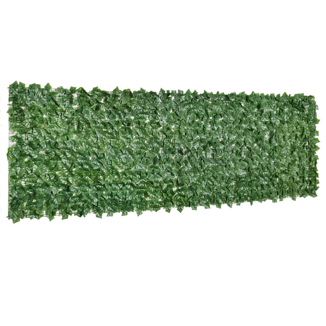 Artificial privacy hedge - dark green, 300x100cm, garden & patio