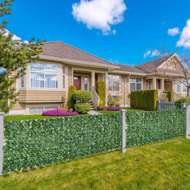 Artificial privacy hedge - dark green, 300x100cm, garden & patio