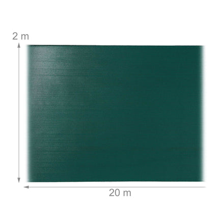 Privacy fence green 2 m