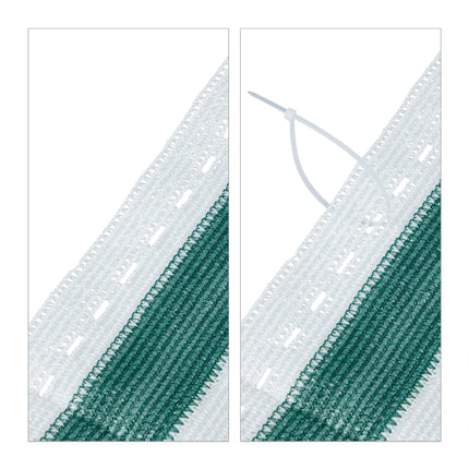 Privacy protection 1.5 m green-white