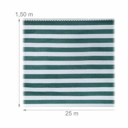 Privacy protection 1.5 m green-white