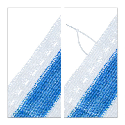 Privacy protection 1 m blue-white