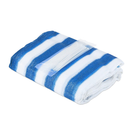 Privacy protection 1 m blue-white