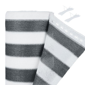 Privacy protection 1 m grey-white