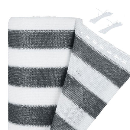 Privacy protection 2 m grey-white