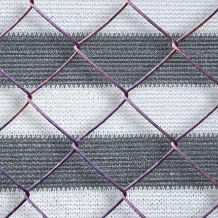 Privacy protection 2 m grey-white