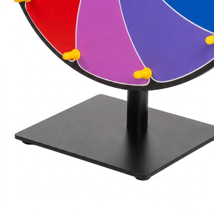 Prize Wheel with Stand, 30 cm, Multicoloured
