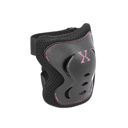 Protective Gear Set, Size M, Black-Pink