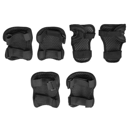 Protective Gear Set, Size XL, Black-Yellow