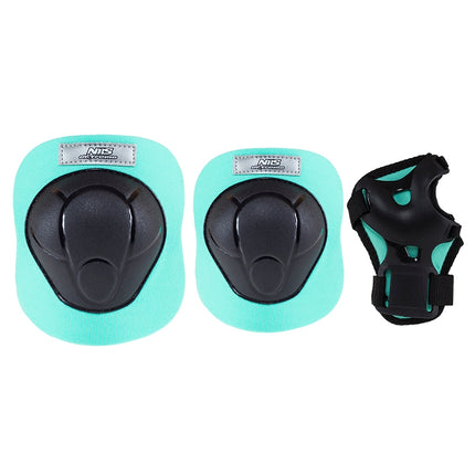 Protective Gear Set, Size XS, Black-Mint
