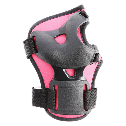 Protective Pad Set, Dark Pink, Size M