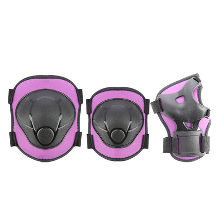 Protective Pad Set, Size S, Purple
