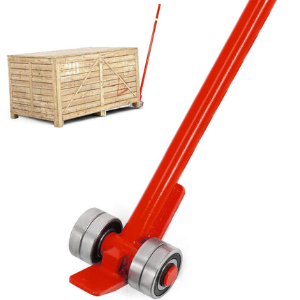 Pry Lever Bar With Wheels, 3 Ton, 60 In Steel Handle