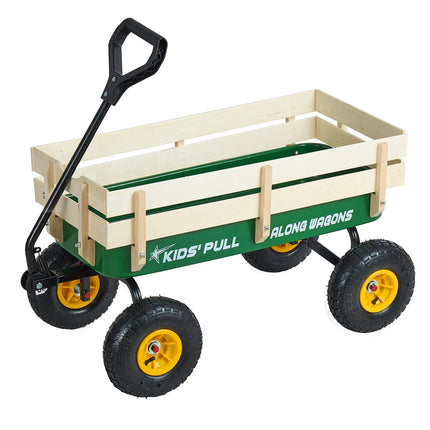 Pull-Along Wagon, 101cm, 150kg Capacity, All-Terrain