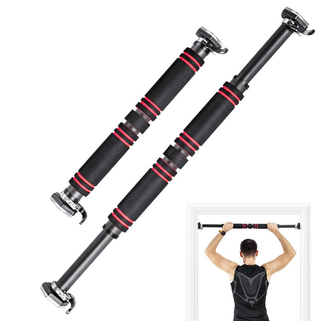 Optrekstang voor deuropening, antislip schuimgrepen, 65-100 cm