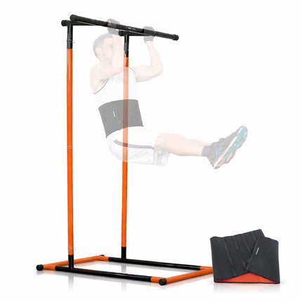 Pull-Up Station and Sauna Effect Belt Pack by InnovaGoods, Up to 110 kg, Steel