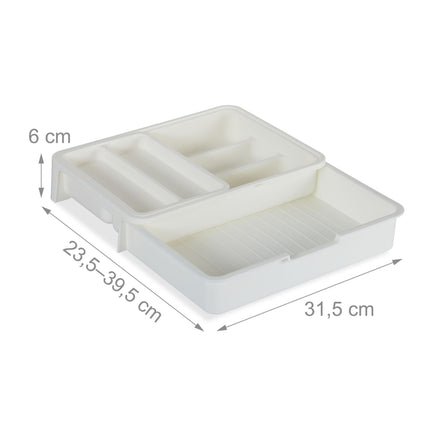 Pull-out cutlery tray