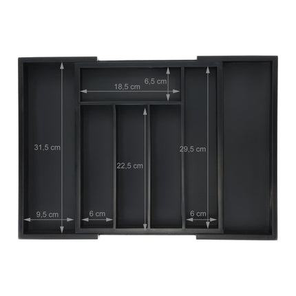 Pull-out cutlery tray