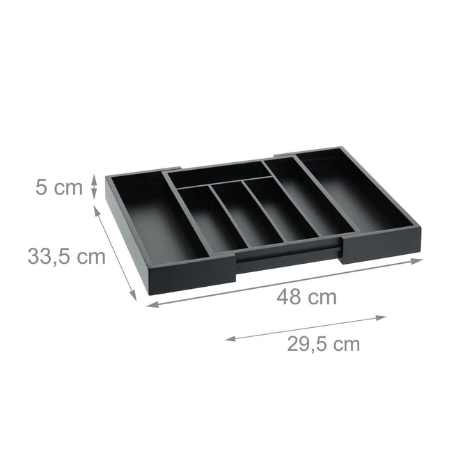 Pull-out cutlery tray