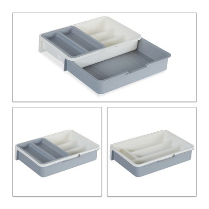 Pull-out cutlery tray