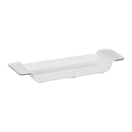 Pull-out shelf for bathtub