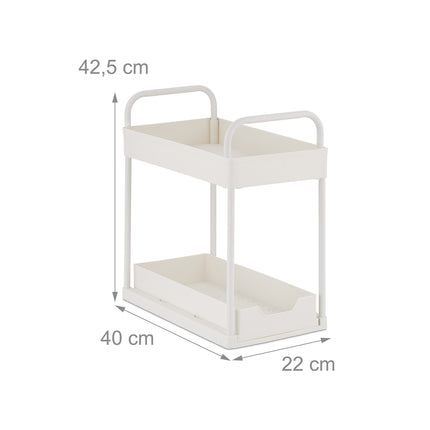 Pull-out shelf under the sink