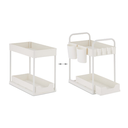 Pull-out shelf under the sink
