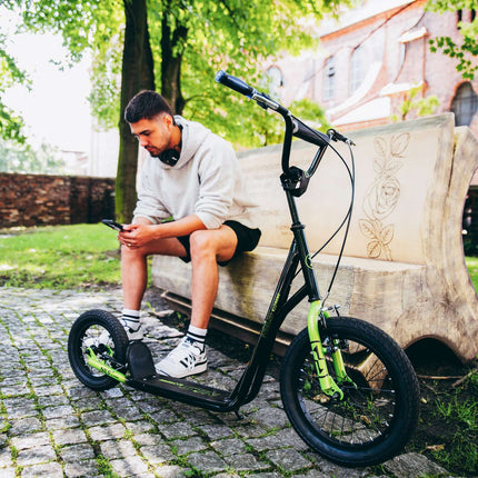 Pumped Wheels Scooter 16/12"" – Durable, Lightweight