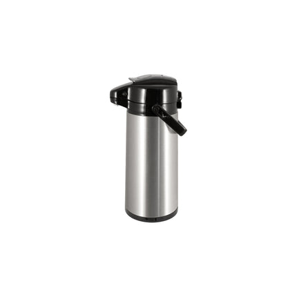 Pump thermos with glass insert 1.9l