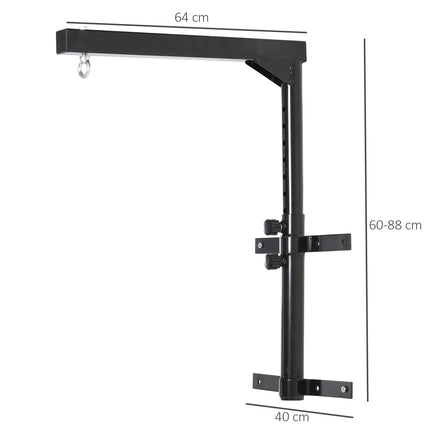 Wall-mounted box holder, adjustable 100 kg capacity