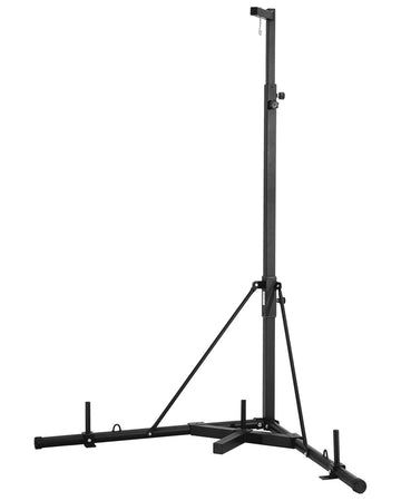 Punching Bag Stand, Adjustable Steel Frame, 140 lb Base