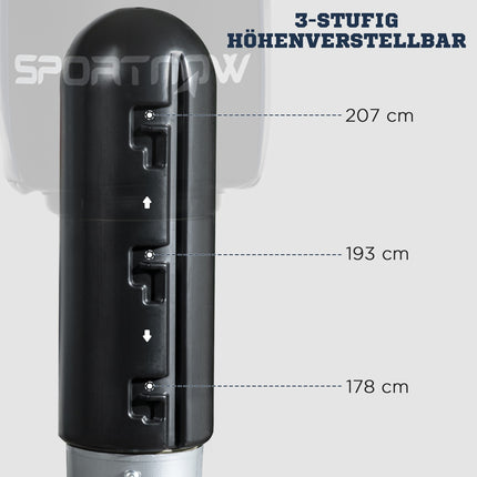 Freestanding adjustable punching bag - Adult home training 178-207cm