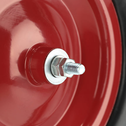 Puncture-Proof Solid Rubber Wheel with Axle 4.80-8