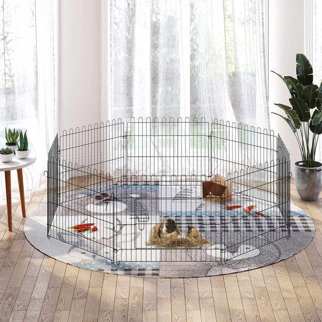 Puppy Playpen, Flexible Outdoor Pet Fence, 5 Sizes