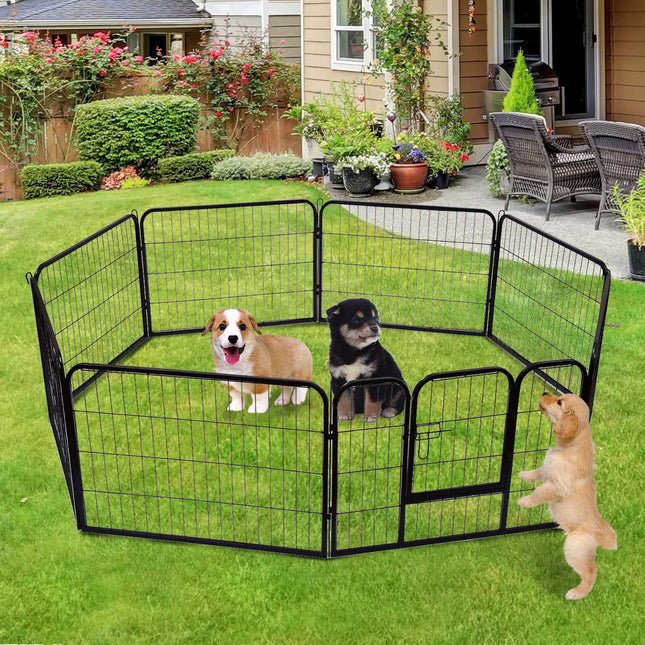 Puppy outdoor playpen Enclosed fence, 60x80 cm