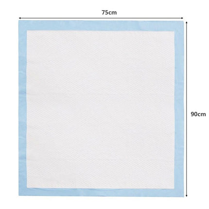 Puppy Training Pads, 75x90 cm, 100 Pack, Leak-Proof, 5-Layer
