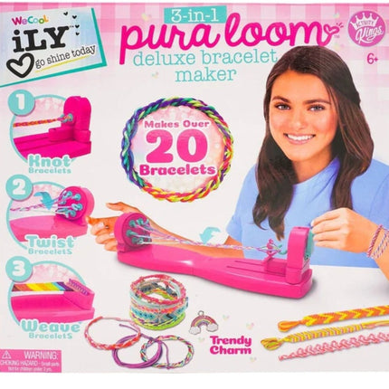 Pura Loom 3-in-1 Bracelet Maker with Deluxe Features