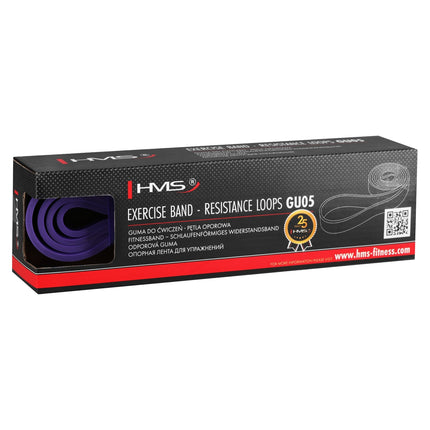 Purple Exercise Band, Resistance Training, Gym Fitness