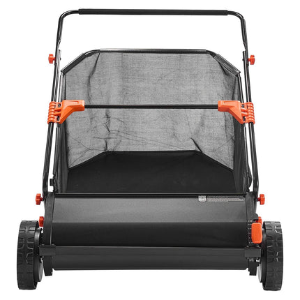 Push Lawn Sweeper, 30-Inch Sweep, 12 Cu Ft Hopper Bag