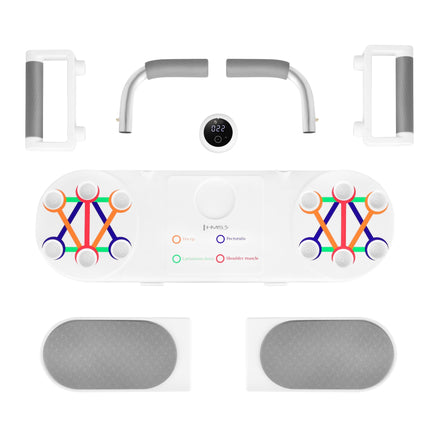 Push-Up & Ab Workout Board with Smart Counter