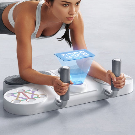 Push-Up & Ab Workout Board with Smart Counter