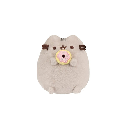 Pusheen Soft Toy Sitting Pusheen With Donut, 10 Cm