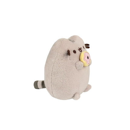Pusheen Soft Toy Sitting Pusheen With Donut, 10 Cm