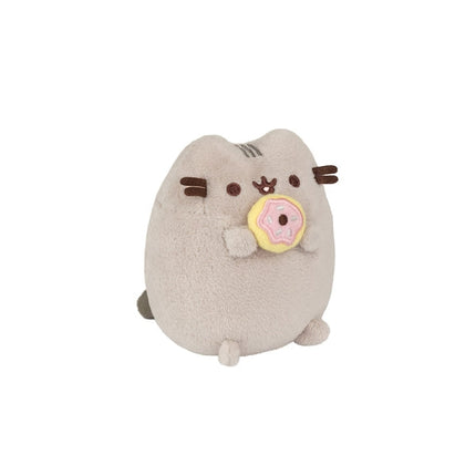 Pusheen Soft Toy Sitting Pusheen With Donut, 10 Cm