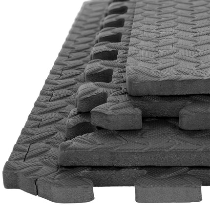 Puzzle Mat, Interlocking Foam Tiles, 12 Pieces