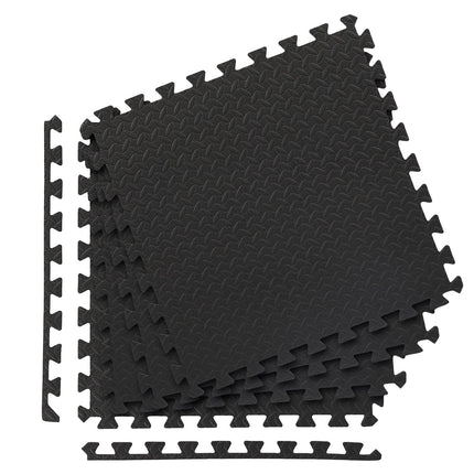 Puzzle Mat, Interlocking Foam Tiles, 12 Pieces