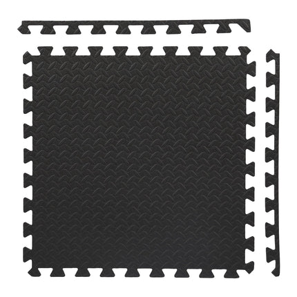 Puzzle Mat, Premium Foam, Interlocking, 12 Pieces