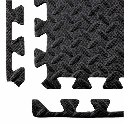 Puzzle Mat, Premium Foam, Interlocking, 12 Pieces