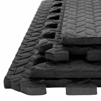 Puzzle Mat, Premium Foam, Interlocking, 12 Pieces