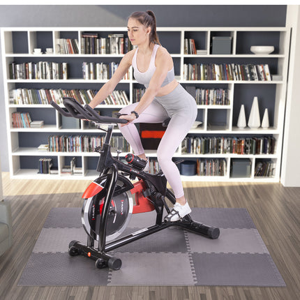 Puzzle Mat for Gym Equipment, Dark Gray, 9 Pieces
